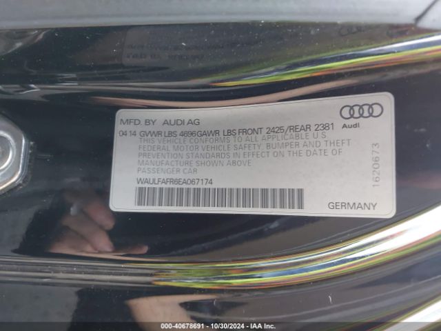WAULFAFR6EA067174 Audi A5 2.0t Premium