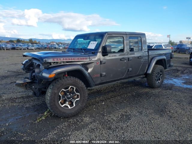 1C6JJTBG0ML583565 Jeep Gladiator Rubicon 4x4