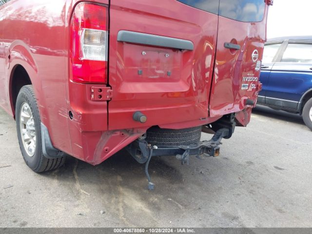 5BZAF0AA0GN852629 Nissan Nv Passenger Nv3500 Hd Sl V8