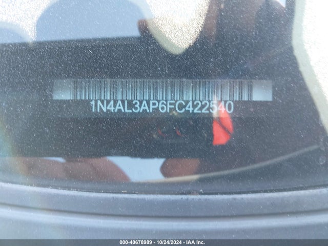Nissan Altima 2.5 Sv 2015 1N4AL3AP6FC422540 Image 8