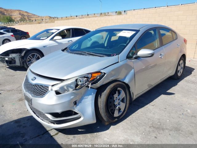 KNAFK4A67E5132131 KIA FORTE LX