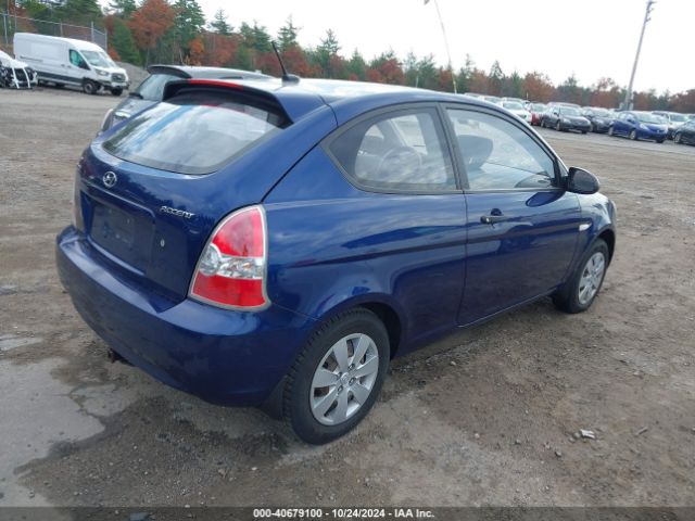 2009 HYUNDAI ACCENT KMHCM36C19U125935 Photo 3