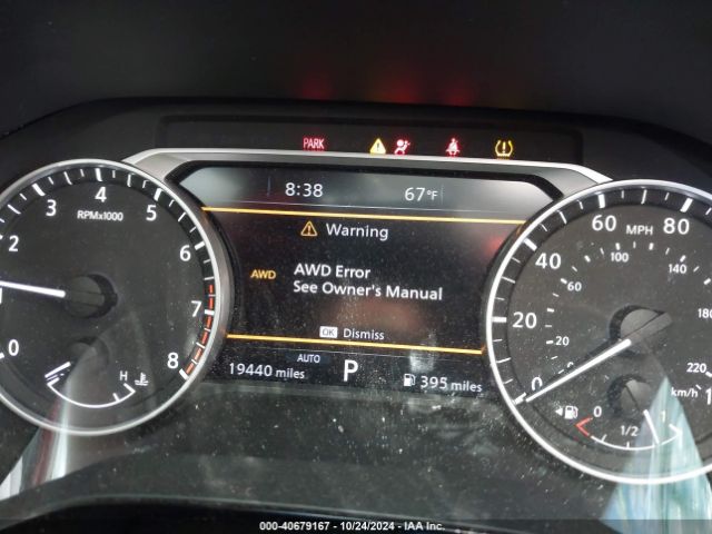 5N1DR3CDXRC220860 Nissan Pathfinder Sl 4wd