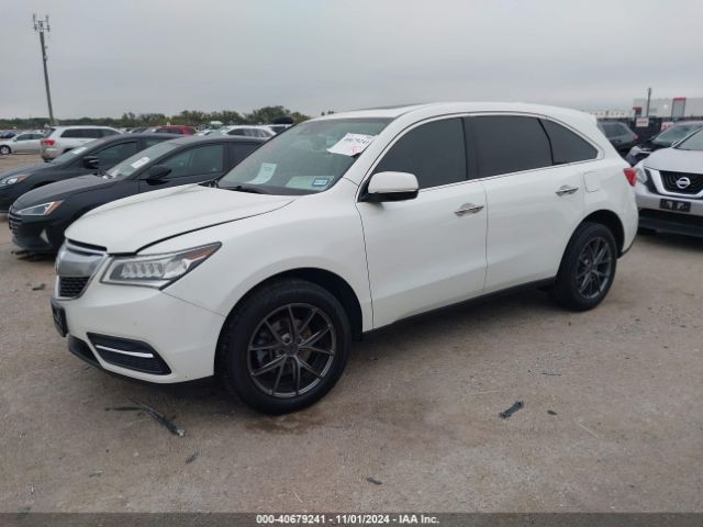 5FRYD3H47GB006193 Acura Mdx Technology   Acurawatch Plus Packages/technology Package