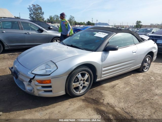 2003 MITSUBISHI ECLIPSE SPYDER 4A3AE45G83E014736 Photo 1