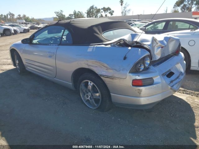 2003 MITSUBISHI ECLIPSE SPYDER 4A3AE45G83E014736 Photo 2