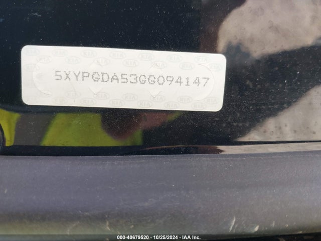 KIA Sorento 3.3l Lx 2016 5XYPGDA53GG094147 Image 9