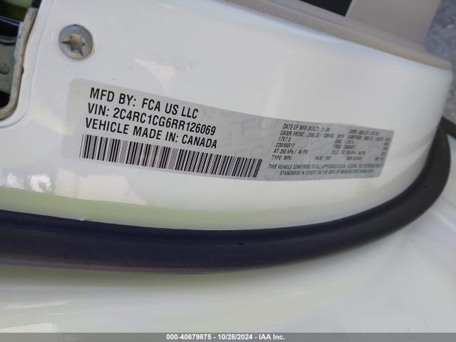 Chrysler Voyager Lx 2024 2C4RC1CG6RR126069 Image 9