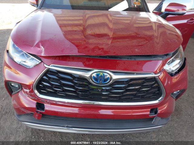 5TDFARAH5MS006735 Toyota Highlander Hybrid Platinum