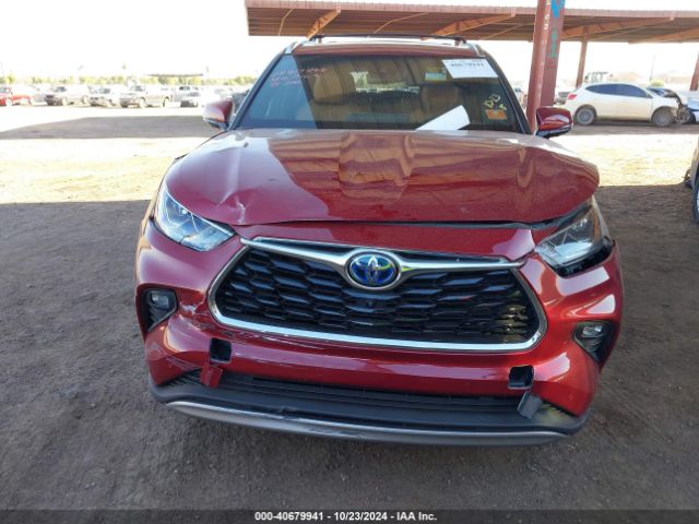 5TDFARAH5MS006735 Toyota Highlander Hybrid Platinum