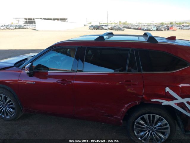 5TDFARAH5MS006735 Toyota Highlander Hybrid Platinum