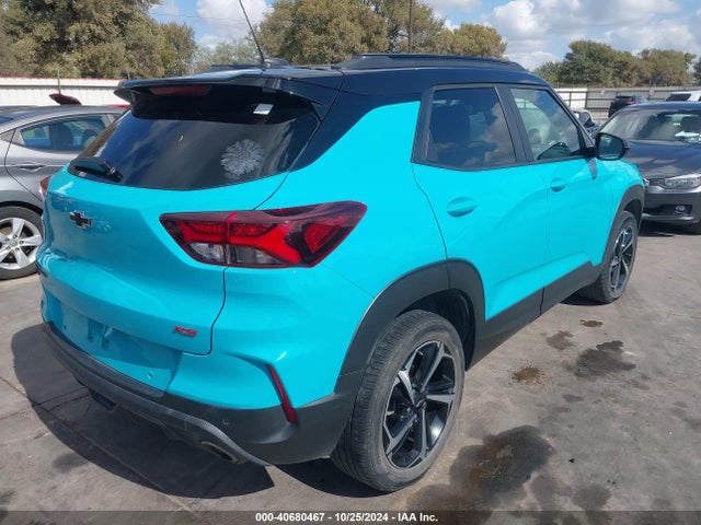 Chevrolet Trailblazer Awd Rs 2021 KL79MUSL5MB127876 Image 4