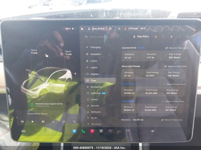 2021 TESLA MODEL Y 5YJYGDEE1MF106202 Photo 6