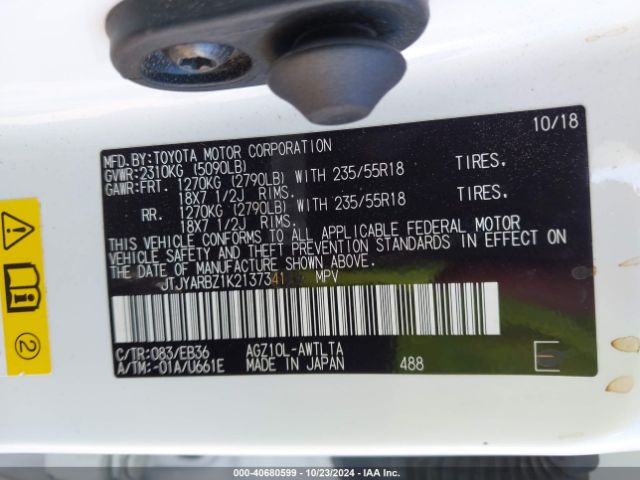 JTJYARBZ1K2137341 Lexus Nx 300 F Sport