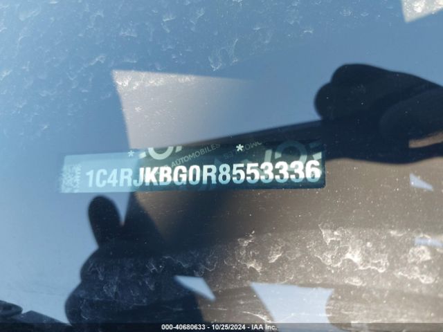 1C4RJKBG0R8553336 Jeep Grand Cherokee L Limited 4x4