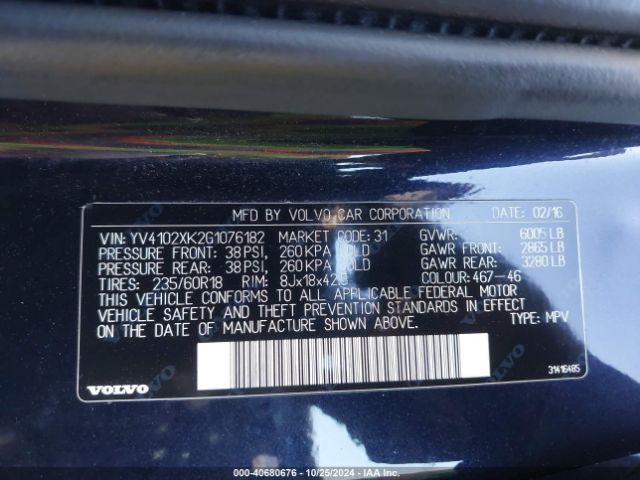 YV4102XK2G1076182 Volvo Xc90 T5 Momentum