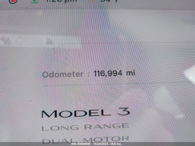 5YJ3E1EB3KF469795 Tesla Model 3 Long Range/performance