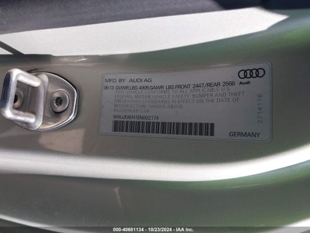 WAUJFAFH1EN002174 Audi A5 2.0t Premium