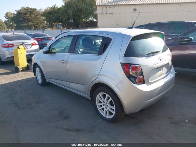 Chevrolet Sonic Lt Auto 2014 1G1JC6SB5E4234611 Image 3