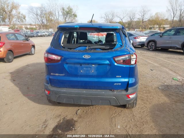 MAJ6S3JLXLC315220 Ford Ecosport Ses