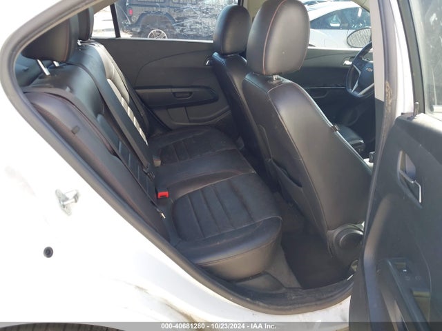 1G1JG5SB5F4150837 Chevrolet Sonic Rs Auto