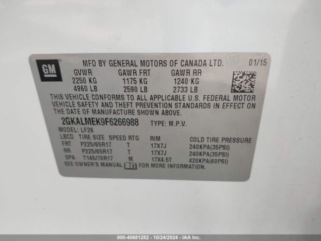 2GKALMEK9F6266988 GMC Terrain Sle-1