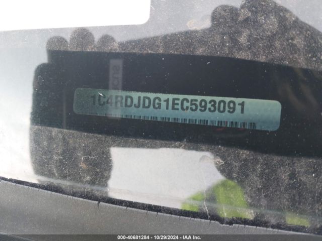 1C4RDJDG1EC593091 Dodge DURANGO LIMITED