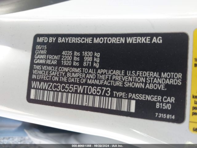 WMWZC3C55FWT06573 Mini Countryman Cooper S