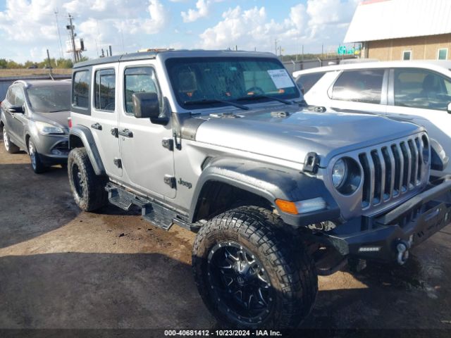 1C4HJXDG1JW186596 Jeep Wrangler Unlimited Sport S 4x4
