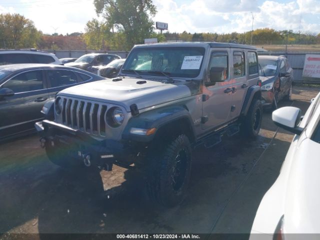 1C4HJXDG1JW186596 Jeep Wrangler Unlimited Sport S 4x4