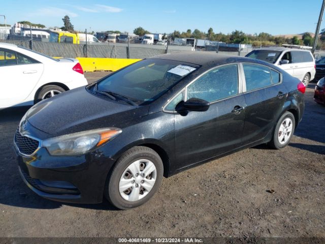KNAFK4A60E5187312 KIA FORTE LX