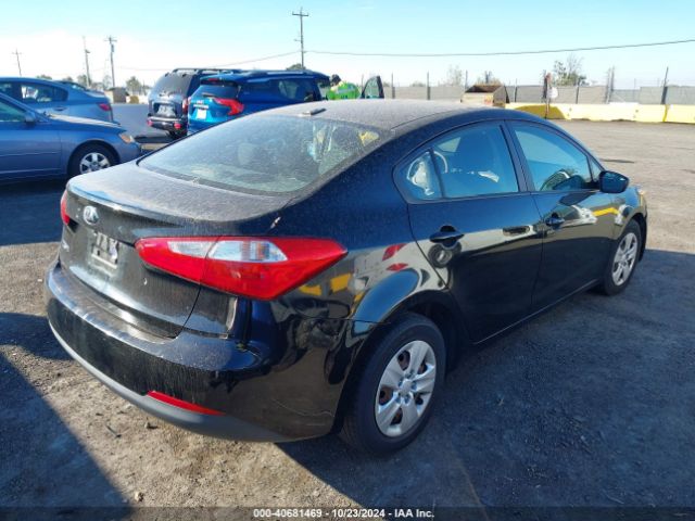 KNAFK4A60E5187312 KIA FORTE LX