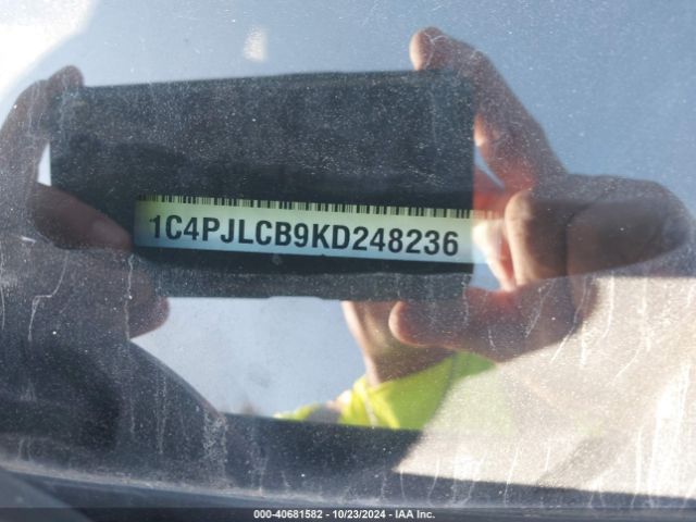 1C4PJLCB9KD248236 Jeep Cherokee Latitude Fwd