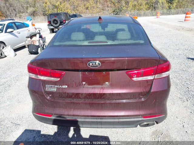40681679 :رقم المزاد ، 5XXGT4L35GG097529 vin ، 2016 Kia Optima Lx مزاد بيع