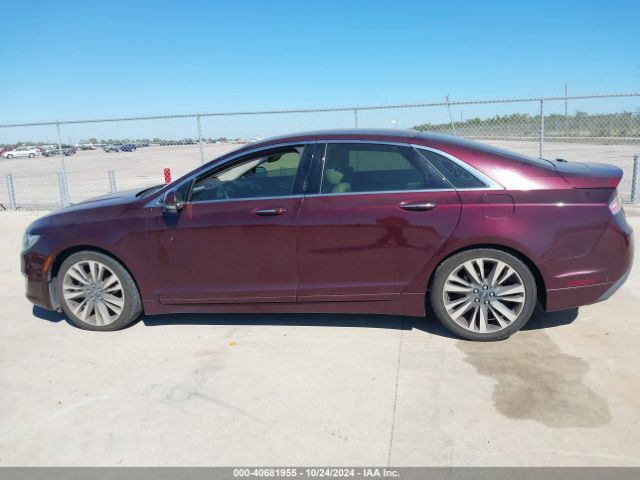 3LN6L5E91HR655605 Lincoln Mkz Reserve