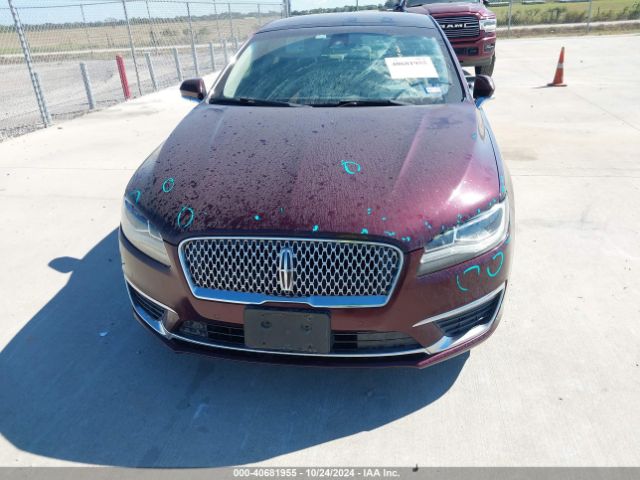 3LN6L5E91HR655605 Lincoln Mkz Reserve