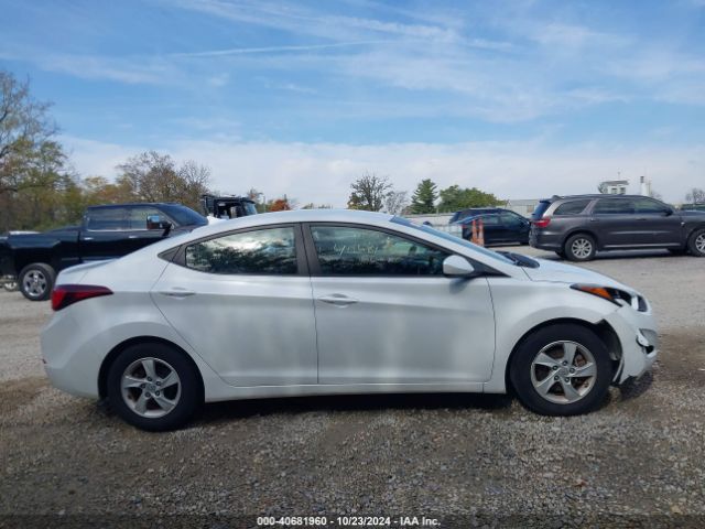 5NPDH4AE0FH578901 Hyundai ELANTRA SE