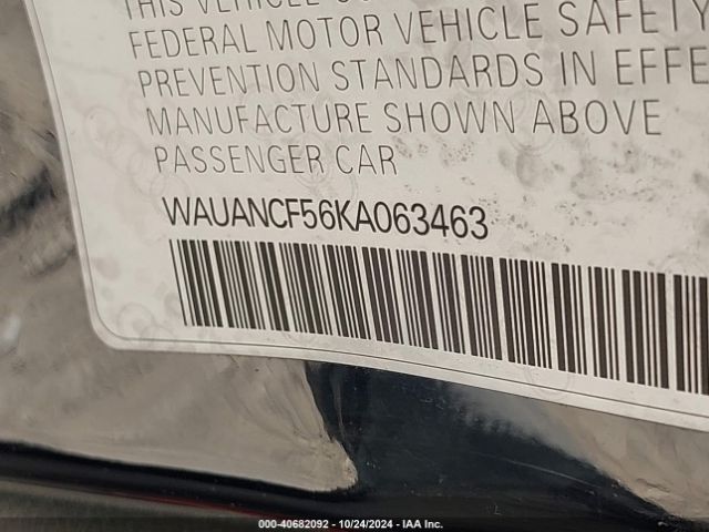 WAUANCF56KA063463 Audi A5 45 Premium