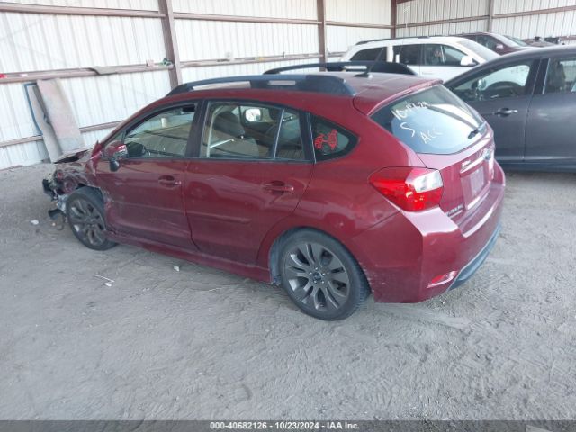 JF1GPAW6XFH228678 Subaru Impreza 2.0i Sport Limited