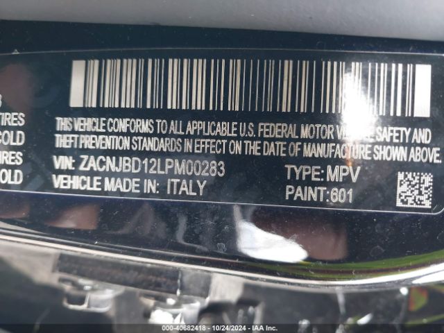 ZACNJBD12LPM00283 Jeep Renegade Limited 4x4