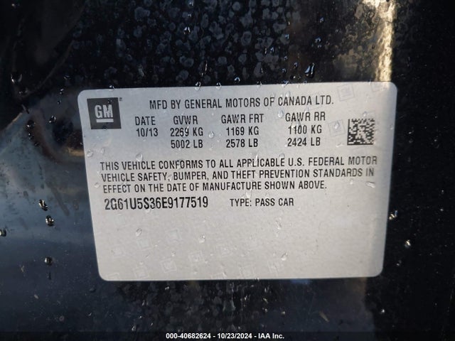 2G61U5S36E9177519 Cadillac Xts W20 Livery Package