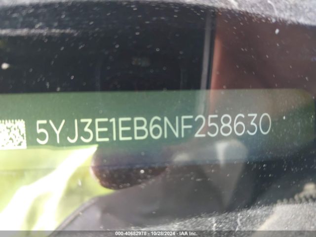 2022 TESLA MODEL 3 5YJ3E1EB6NF258630 Photo 8
