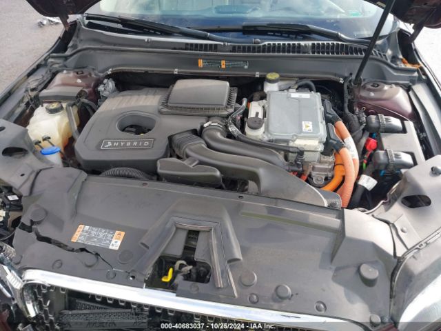 3LN6L5MU8JR619826 Lincoln Mkz Hybrid Reserve