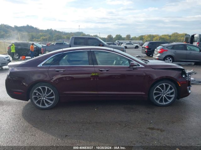3LN6L5MU8JR619826 Lincoln Mkz Hybrid Reserve
