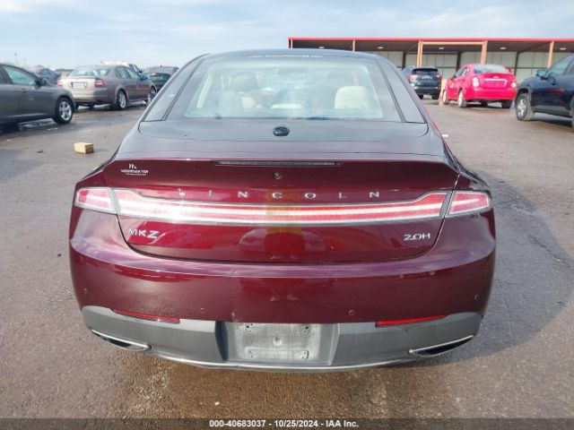 3LN6L5MU8JR619826 Lincoln Mkz Hybrid Reserve