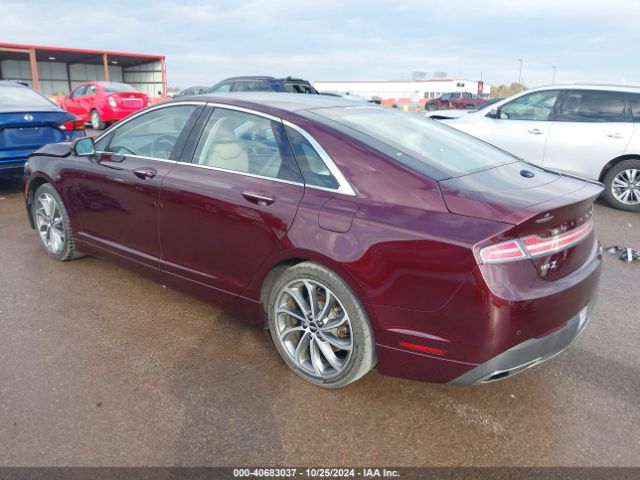 3LN6L5MU8JR619826 Lincoln Mkz Hybrid Reserve