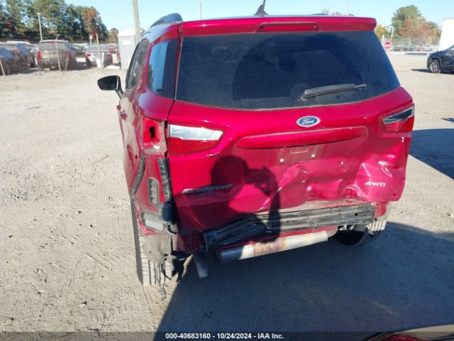 MAJ6S3GL4LC390051 Ford Ecosport Se