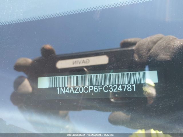 1N4AZ0CP6FC324781 Nissan LEAF S