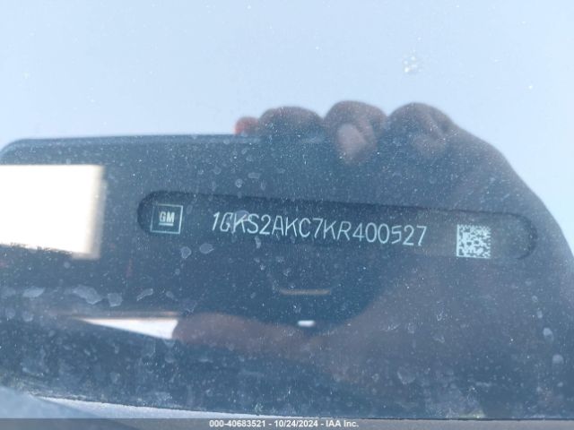1GKS2AKC7KR400527 GMC YUKON SLE