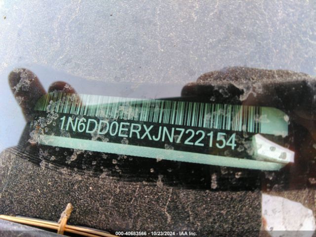 1N6DD0ERXJN722154 Nissan FRONTIER S